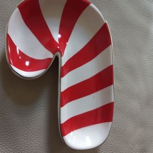 Candy Cane dish